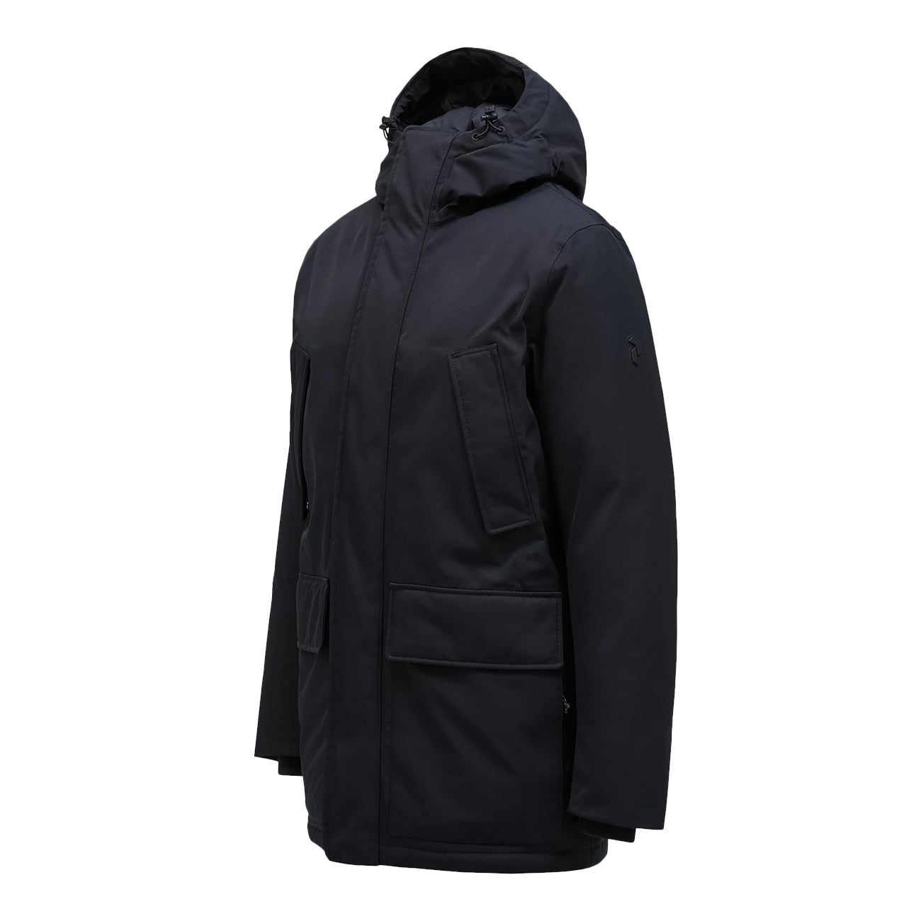 PEAK PERFORMANCE Parka Ground Uomo Nero G77957 030 BLACK 