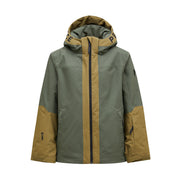 PEAK PERFORMANCE Giacca Rider Ski Bimba Pine Needle Snap Green G78025 150 PINE NEEDLE/SNAP GREEN 