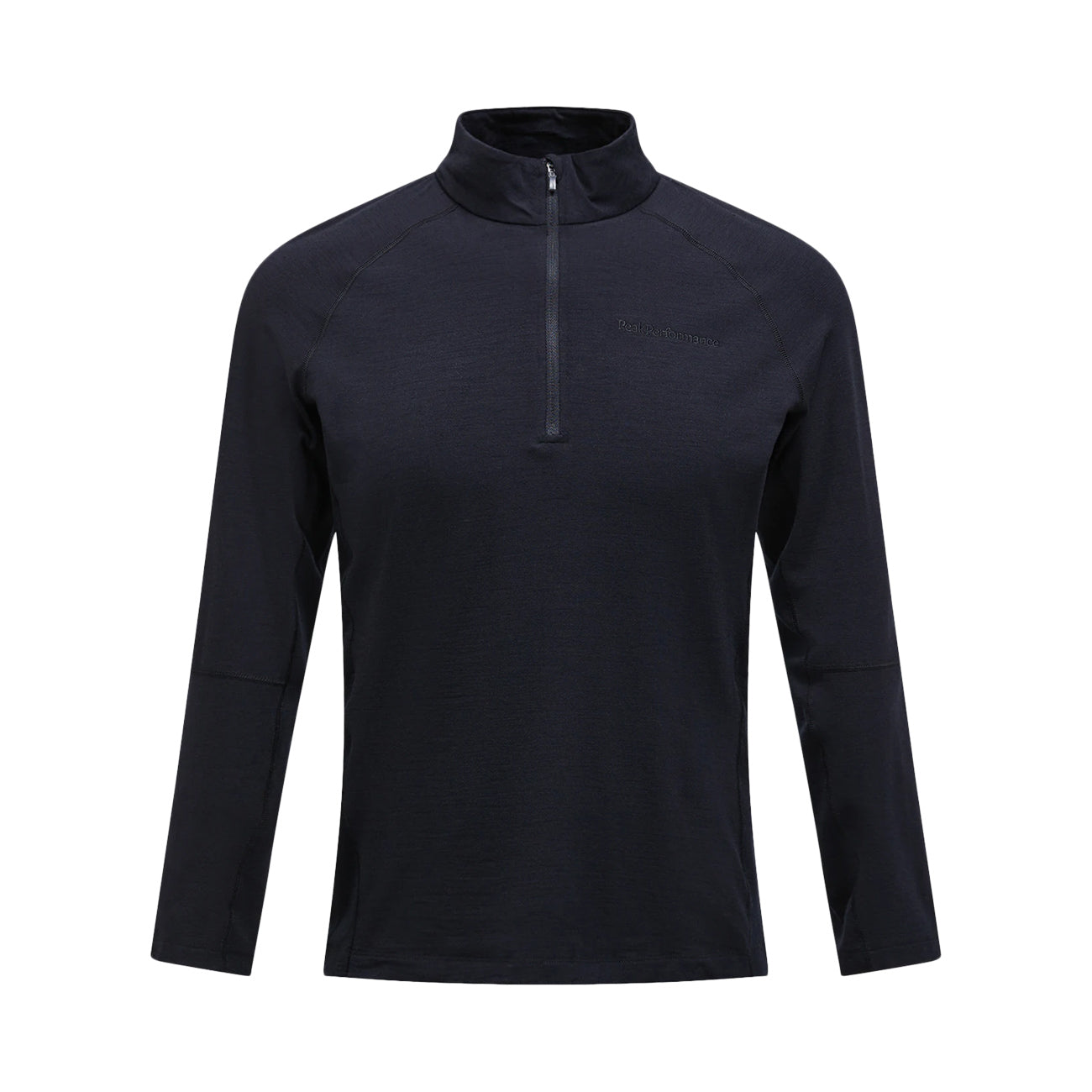 PEAK PERFORMANCE Maglia Mezza Zip Magic Uomo Black G78079 050 BLACK/BLACK 