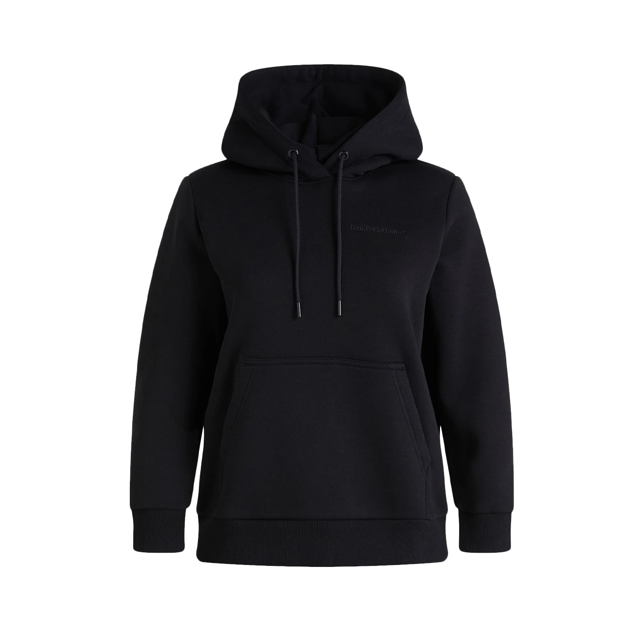PEAK PERFORMANCE Felpa Original Small Logo Donna Black G78115 010 BLACK 
