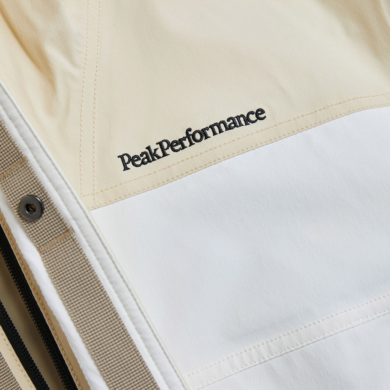 PEAK PERFORMANCE Parka Shell 2L Stretch Uomo Sand Fog Offwhite G78992 030 SAND FOG/OFFWHITE 