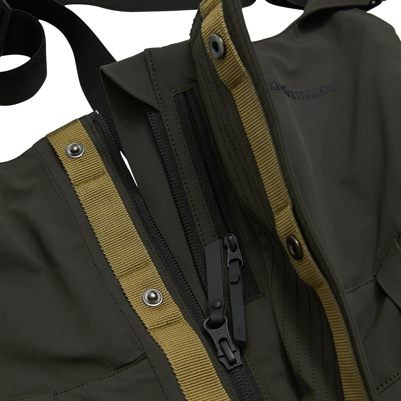 PEAK PERFORMANCE Salopette 2L Stretch Bib Donna Olive Extreme Pine Needle G78995 010 OLIVE EXTREME/PINE NEEDLE 