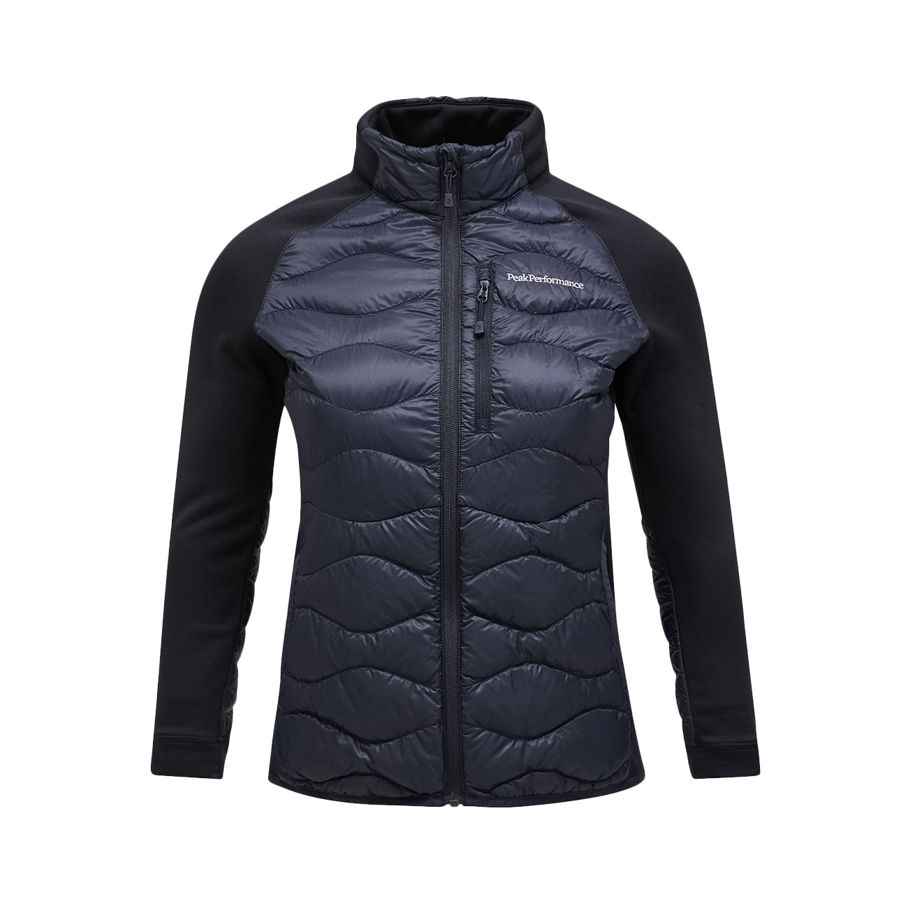 PEAK PERFORMANCE Giacca Helium Down Hybrid Donna Black G79116 070 BLACK 