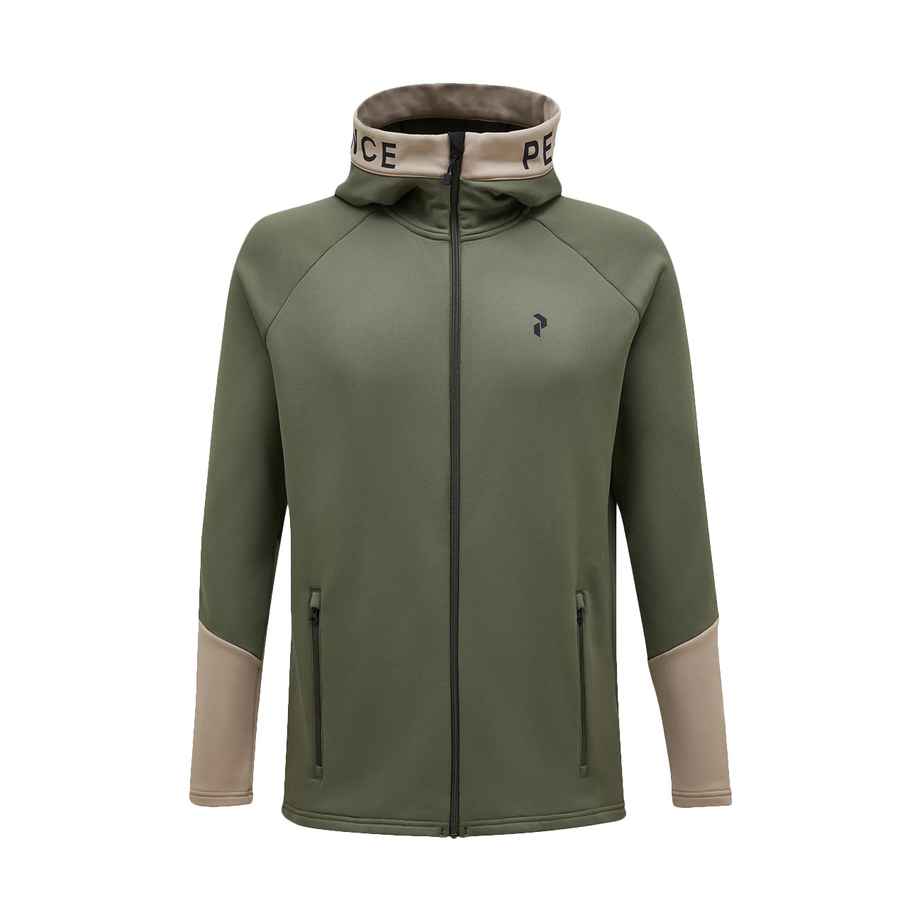 PEAK PERFORMANCE Felpa Rider Uomo Pine Needle Avid Beige G79437 040 PINE NEEDLE/AVID BEIGE 