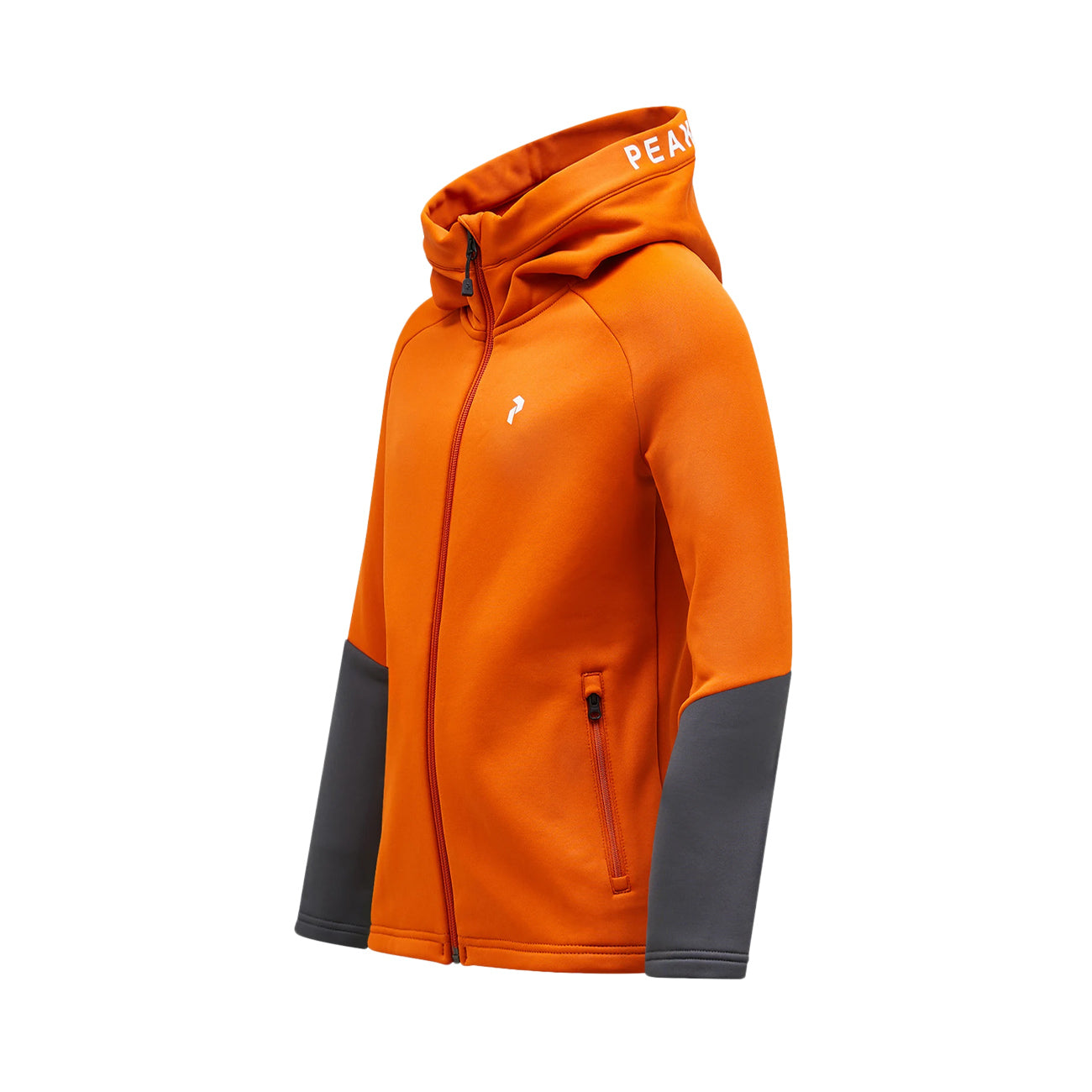 PEAK PERFORMANCE Felpa Rider Bimbo Gold Flame Motion Grey G79442 040 GOLD FLAME/MOTION GREY 