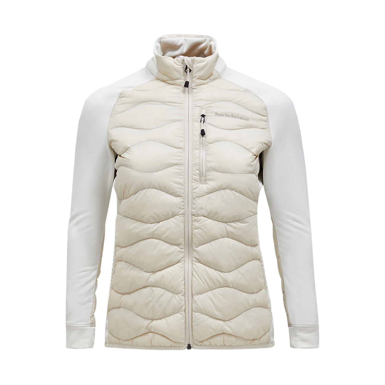 PEAK PERFORMANCE Giacca Helium Down Hybrid Donna Sand Fog Vintage White G79443 030 SAND FOG/VINTAGE WHITE 