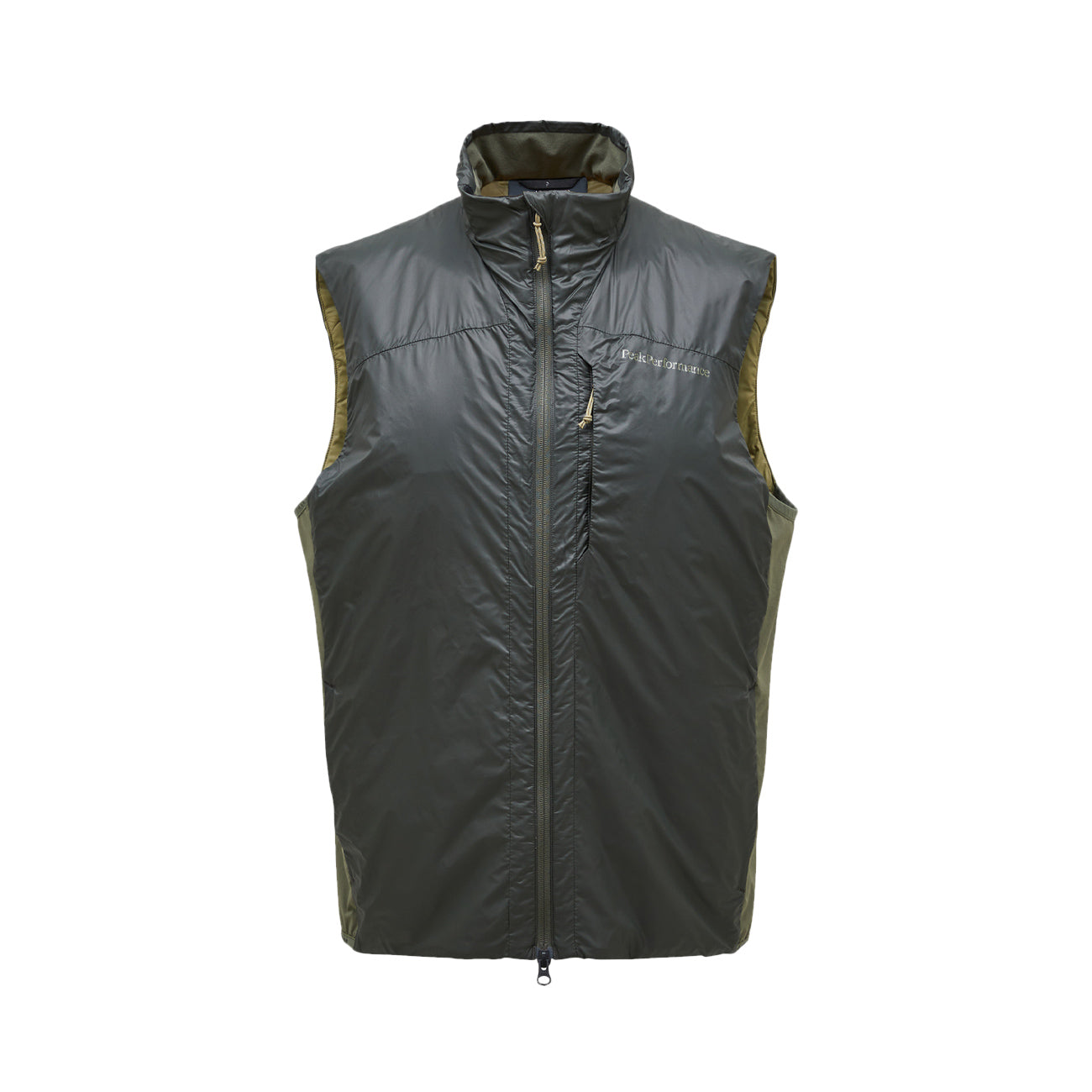 PEAK PERFORMANCE Gilet Radiance Hybrid Uomo Olive Extreme Pine Needle G79463 010 OLIVE EXTREME/PINE NEEDLE/ 