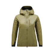 PEAK PERFORMANCE Giacca Radiance Donna Snap Green Pine Needle Oli G79464 020 SNAP GREEN/PINE NEEDLE/OLI 