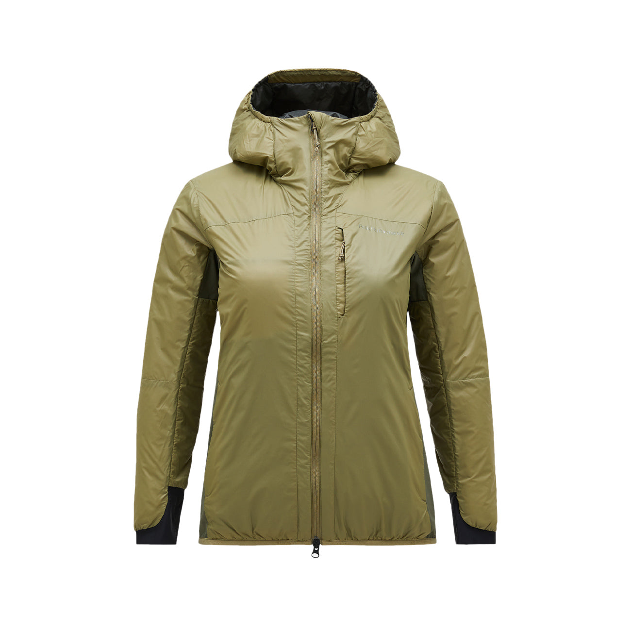 PEAK PERFORMANCE Giacca Radiance Donna Snap Green Pine Needle Oli G79464 020 SNAP GREEN/PINE NEEDLE/OLI 
