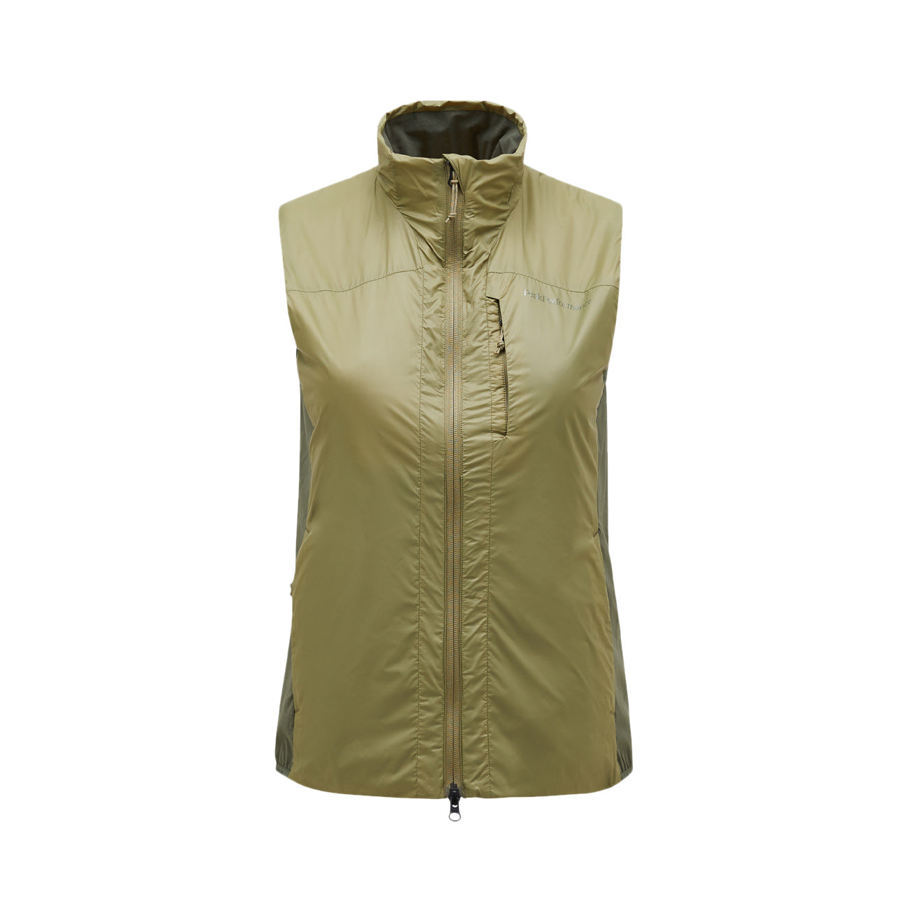 PEAK PERFORMANCE Gilet Radiance Hybrid Donna Snap Green Olive Extreme G79465 010 SNAP GREEN/OLIVE EXTREME 