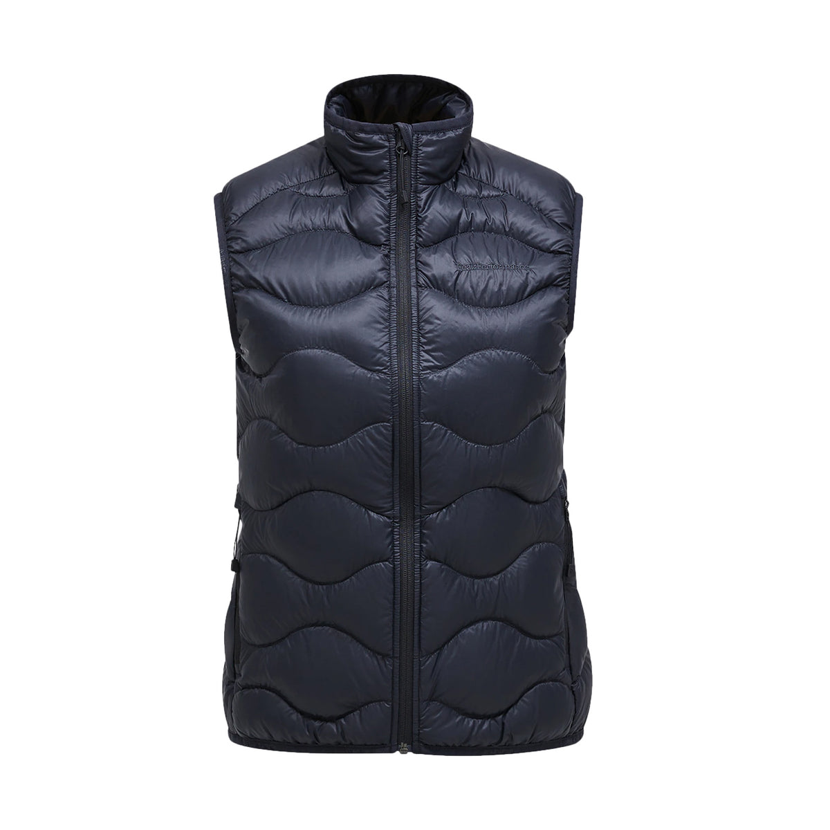 PEAK PERFORMANCE Gilet Helium Down Onde Donna Nero G79619 030 BLACK 