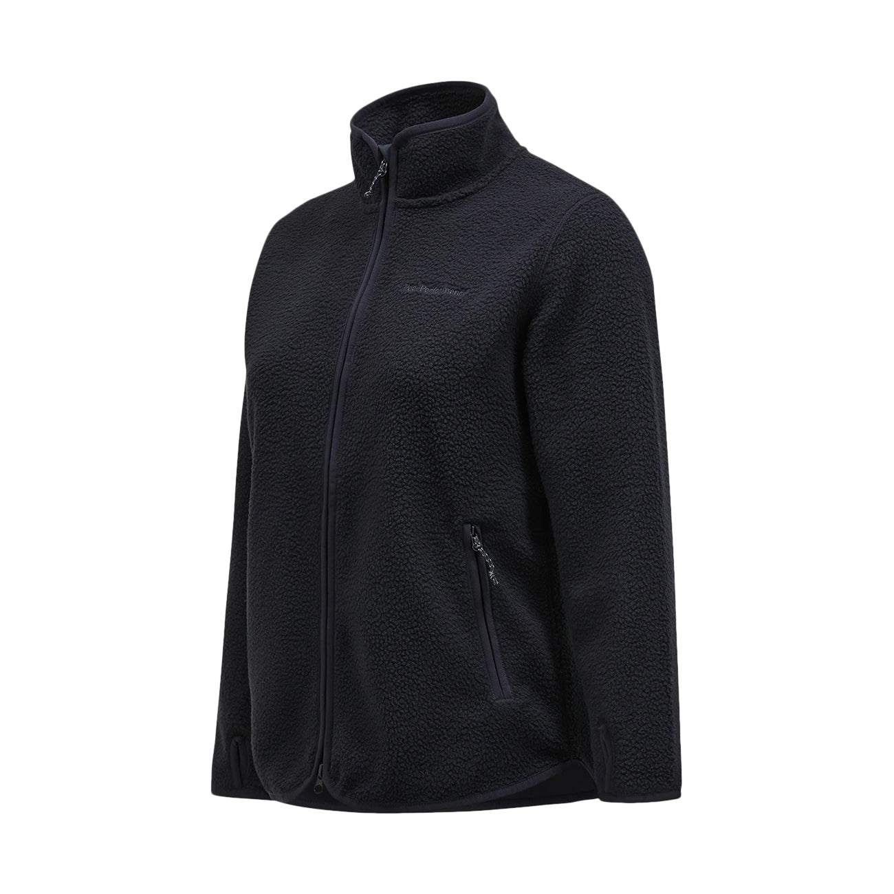 PEAK PERFORMANCE Pile Zip Donna Nero G79699 040 BLACK 