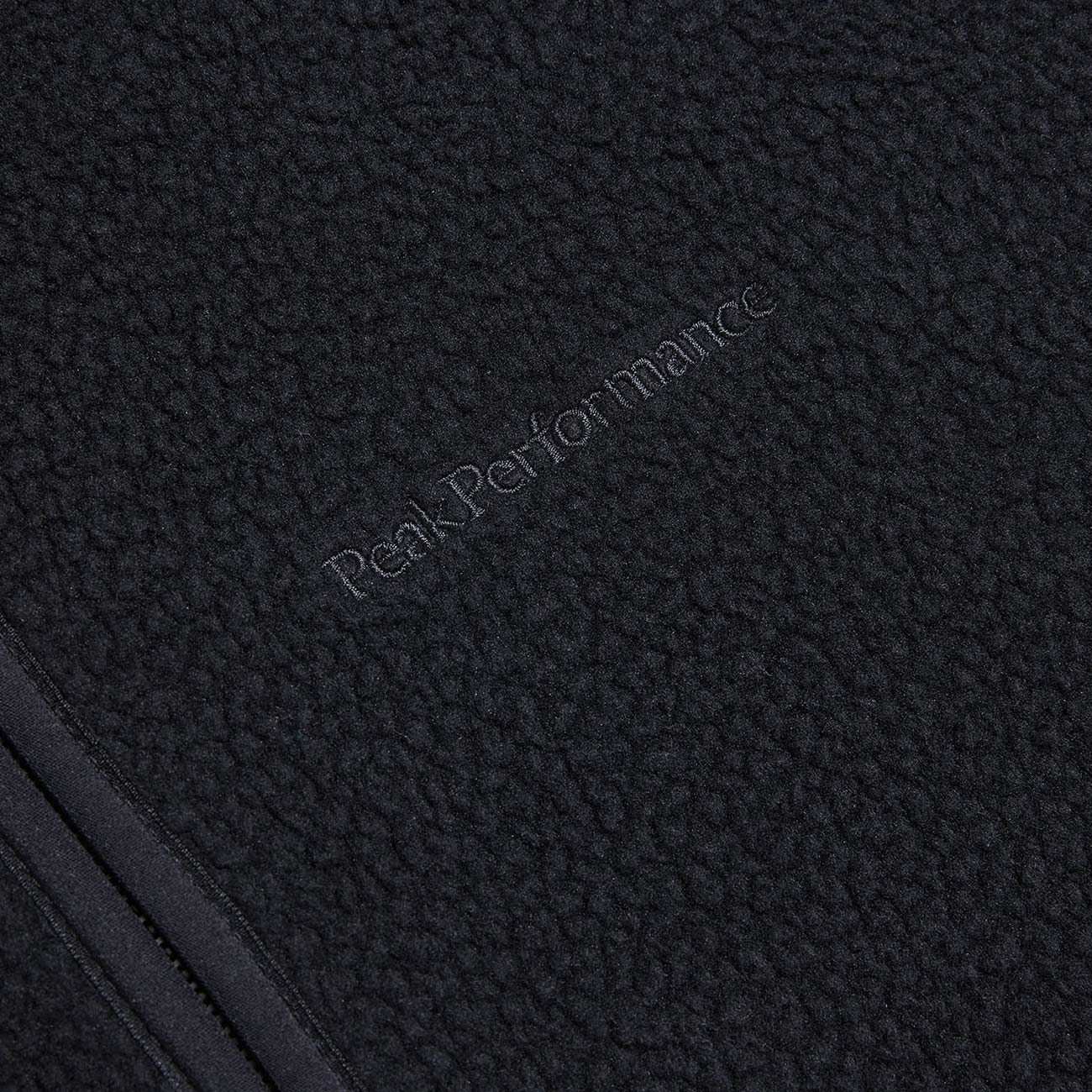 PEAK PERFORMANCE Pile Zip Donna Nero G79699 040 BLACK 