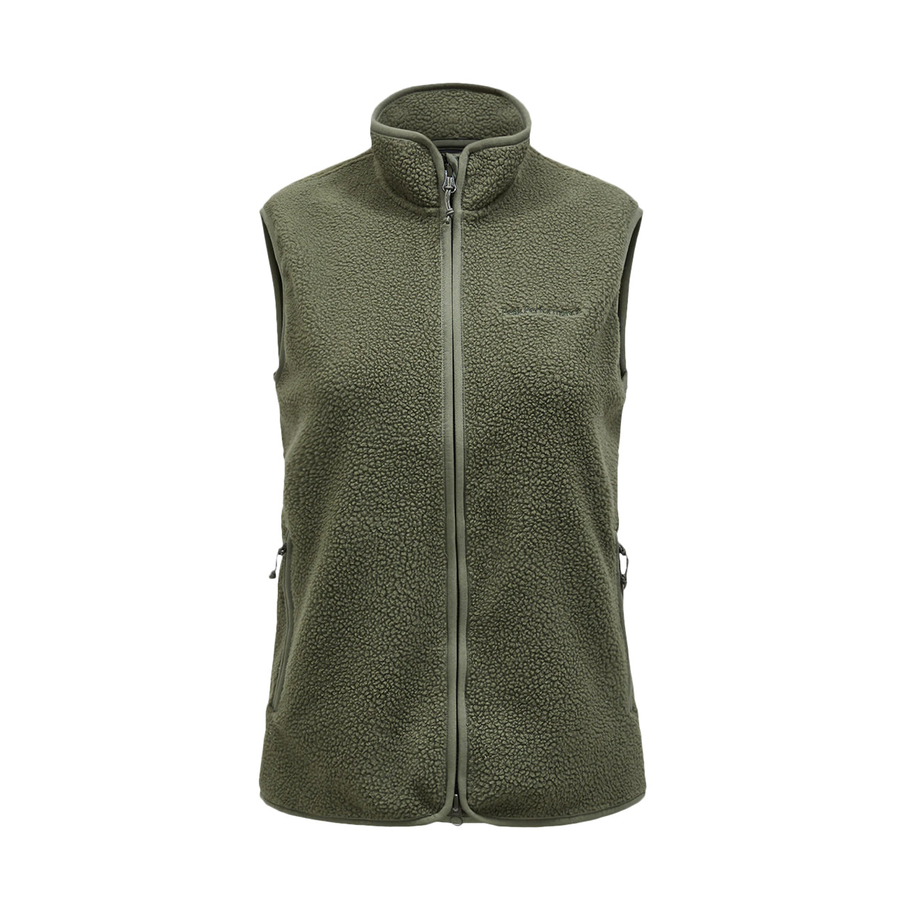 PEAK PERFORMANCE Gilet In Pile Donna Pine Needle G79700 020 PINE NEEDLE 