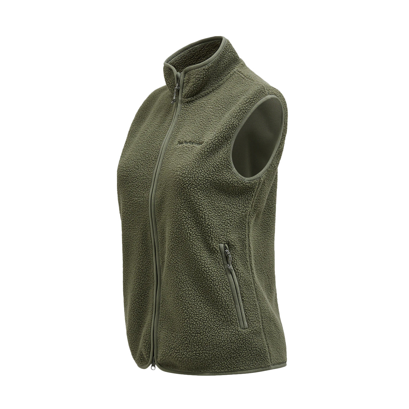 PEAK PERFORMANCE Gilet In Pile Donna Pine Needle G79700 020 PINE NEEDLE 