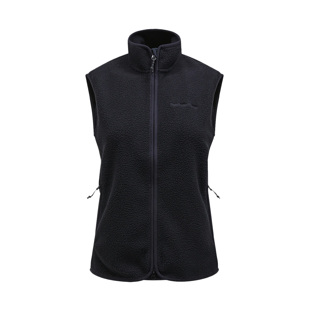 PEAK PERFORMANCE Gilet In Pile Donna Nero G79700 040 BLACK 