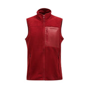 PEAK PERFORMANCE Gilet In Pile Uomo Sundried Tomato G79710 010 SUNDRIED TOMATO 
