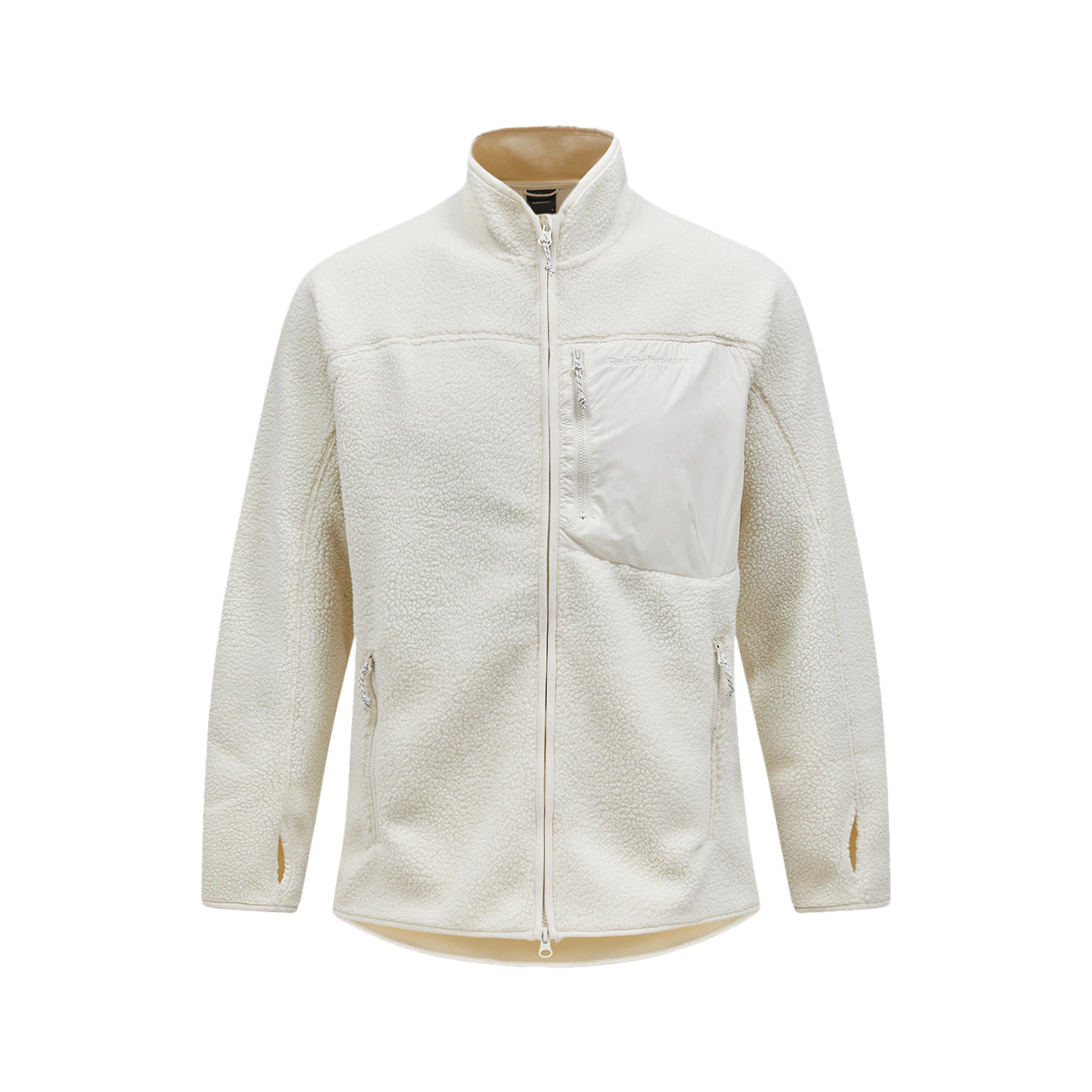 PEAK PERFORMANCE Giacca In Pile Uomo Vintage White G79711 040 VINTAGE WHITE 