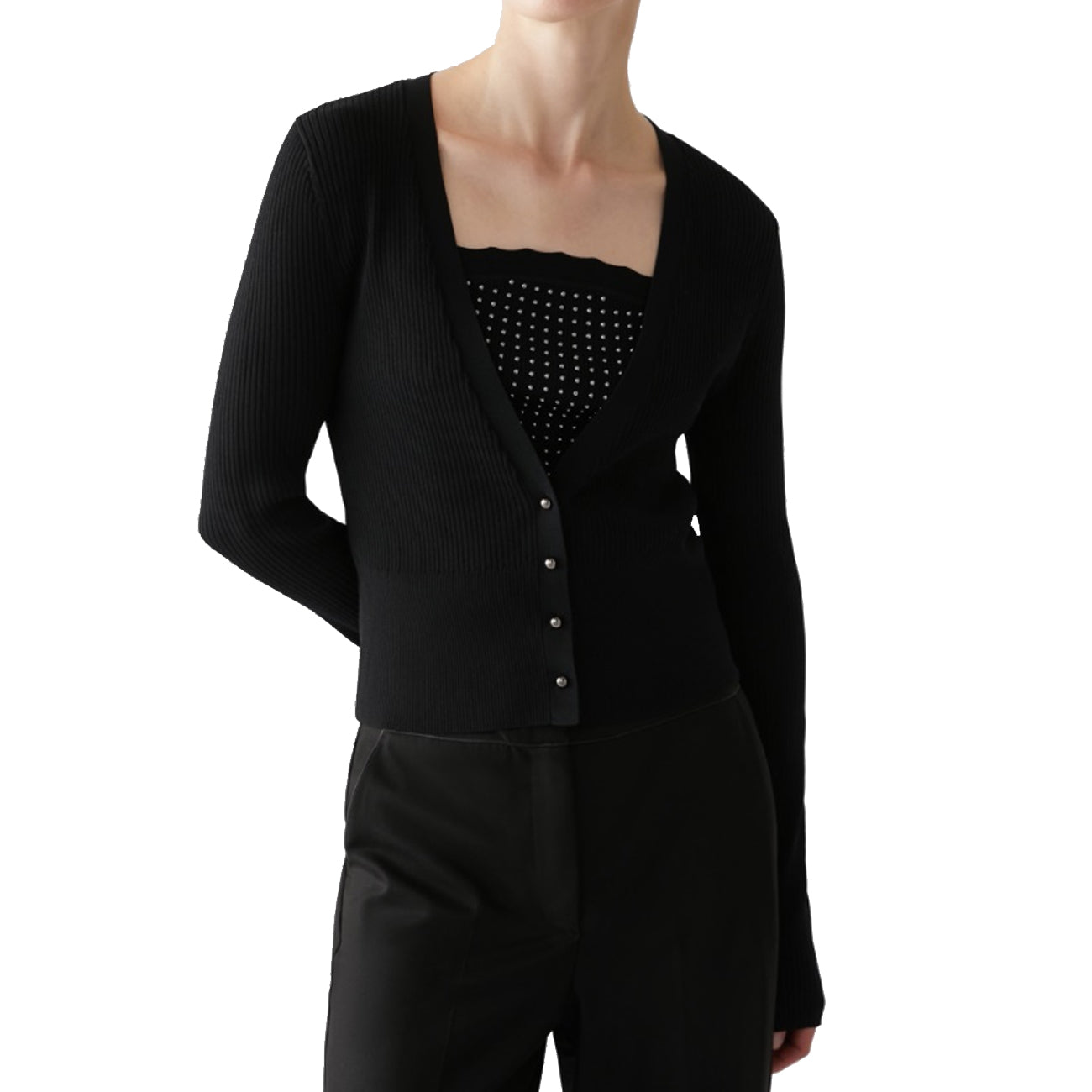 PENNYBLACK Cardigan Orione Donna Nero ORIONE 13840123P 2 NERO 