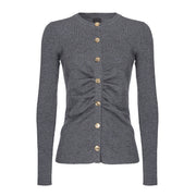 PINKO Cardigan Evelignese Donna Dark Grey 102340/A15S I90 DRAK GREY 