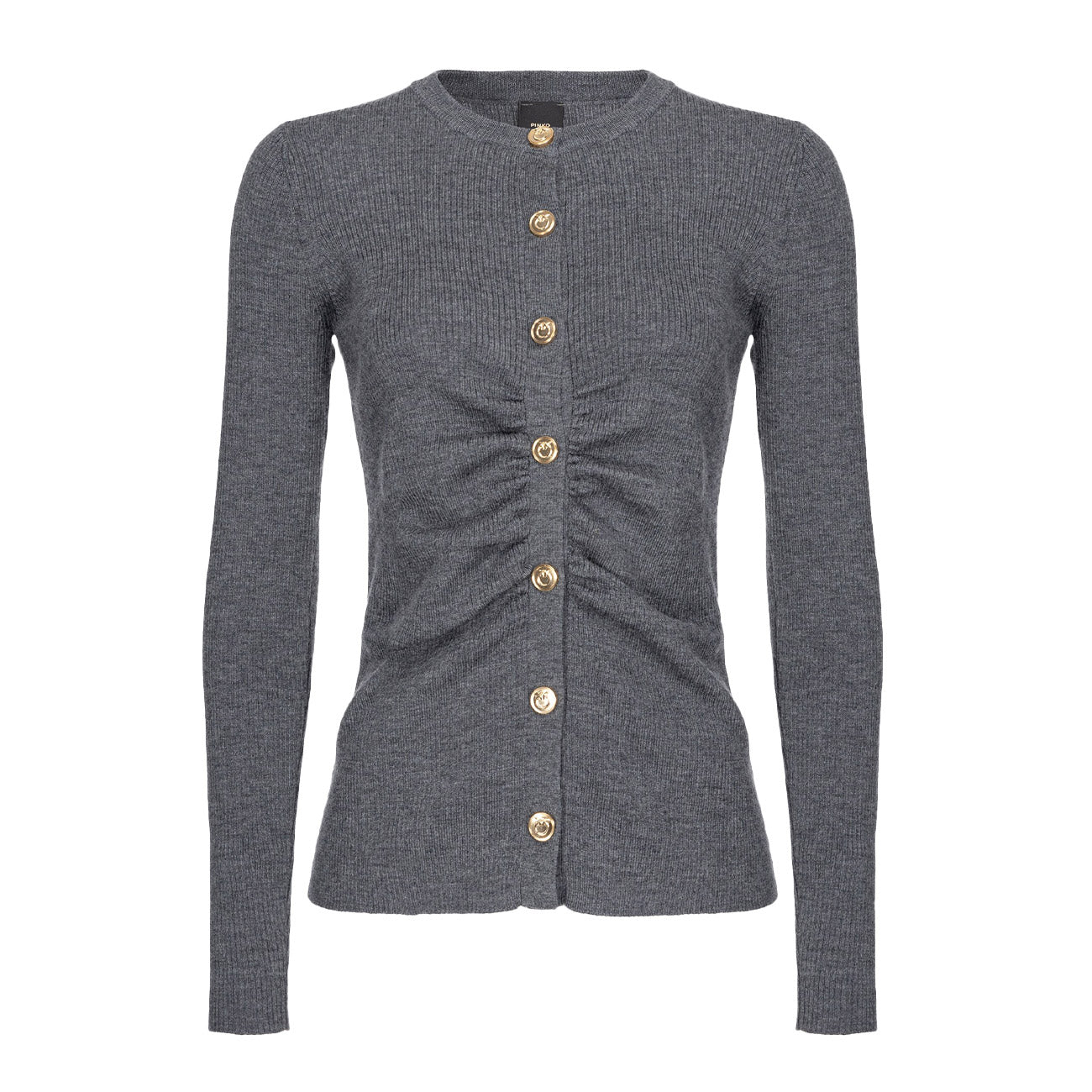 PINKO Cardigan Evelignese Donna Dark Grey 102340/A15S I90 DRAK GREY 