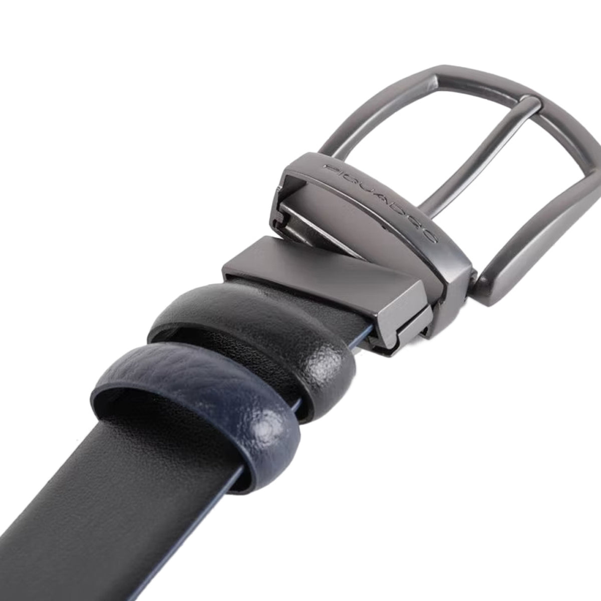 PIQUADRO Cintura Reversibile Liscia Uomo Nero E Blu CU4564C42 NERO/BLU 