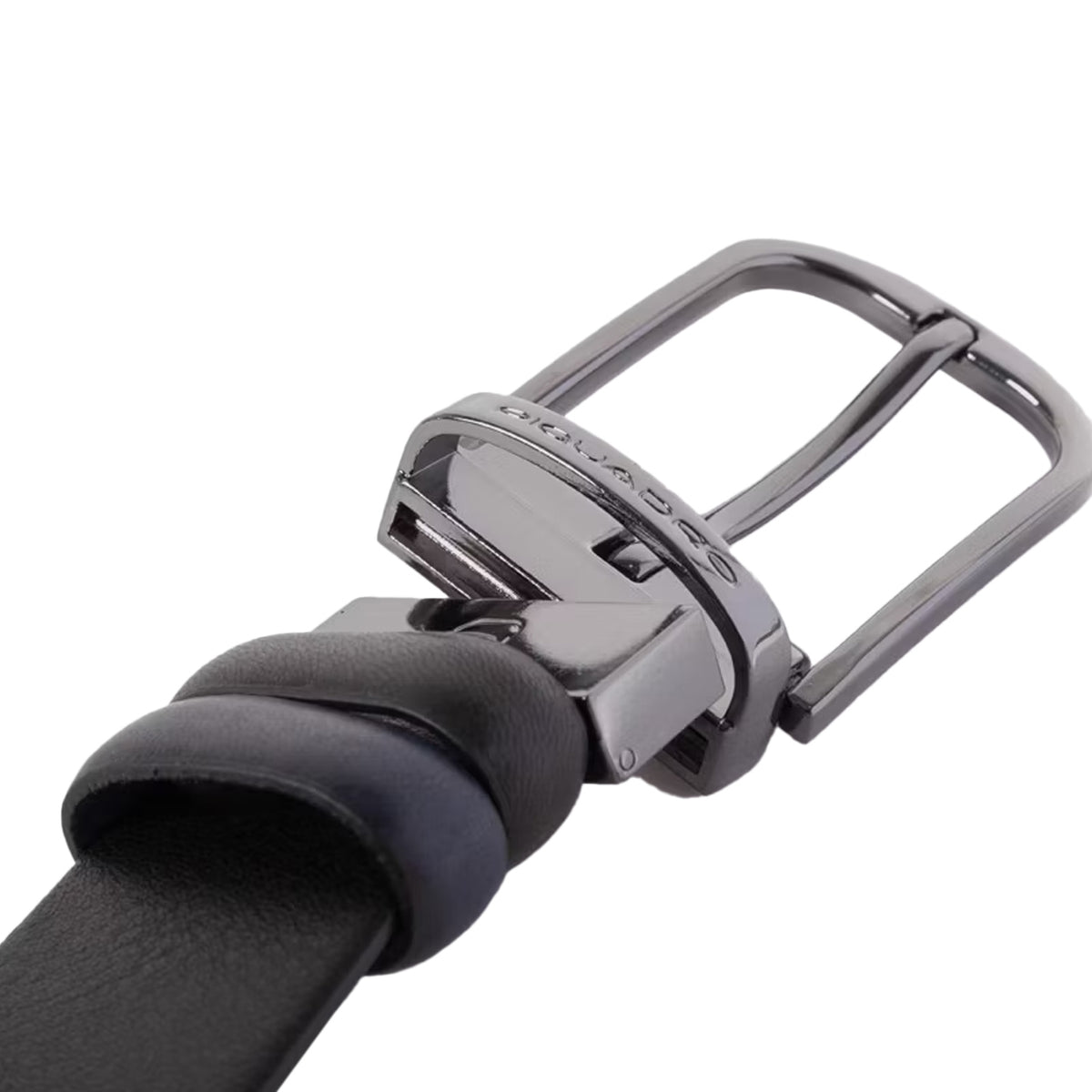 PIQUADRO Cintura Reversibile Uomo Nero Blu CU4877B3 NERO/BLU 