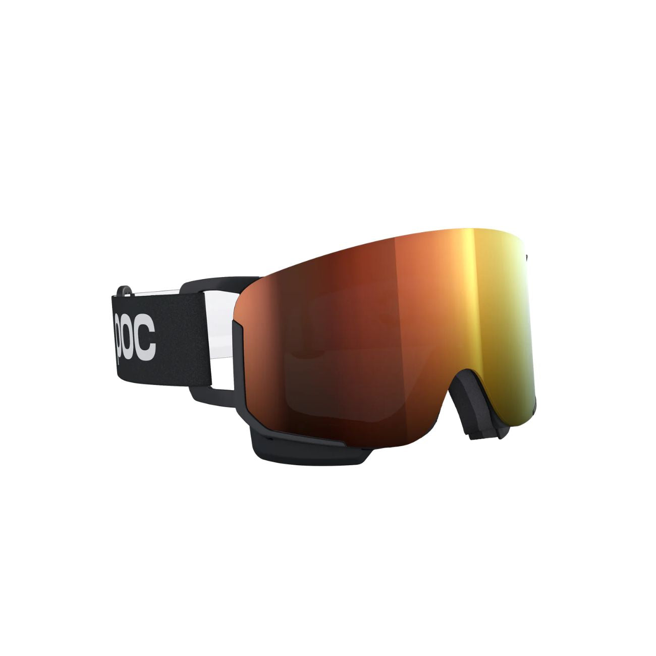 POC Maschera Da Sci Nexal Unisex Uranium Black Partly Sunny Orange 40850 URANIUM BLACK/PARTLY SUNNY ORA 