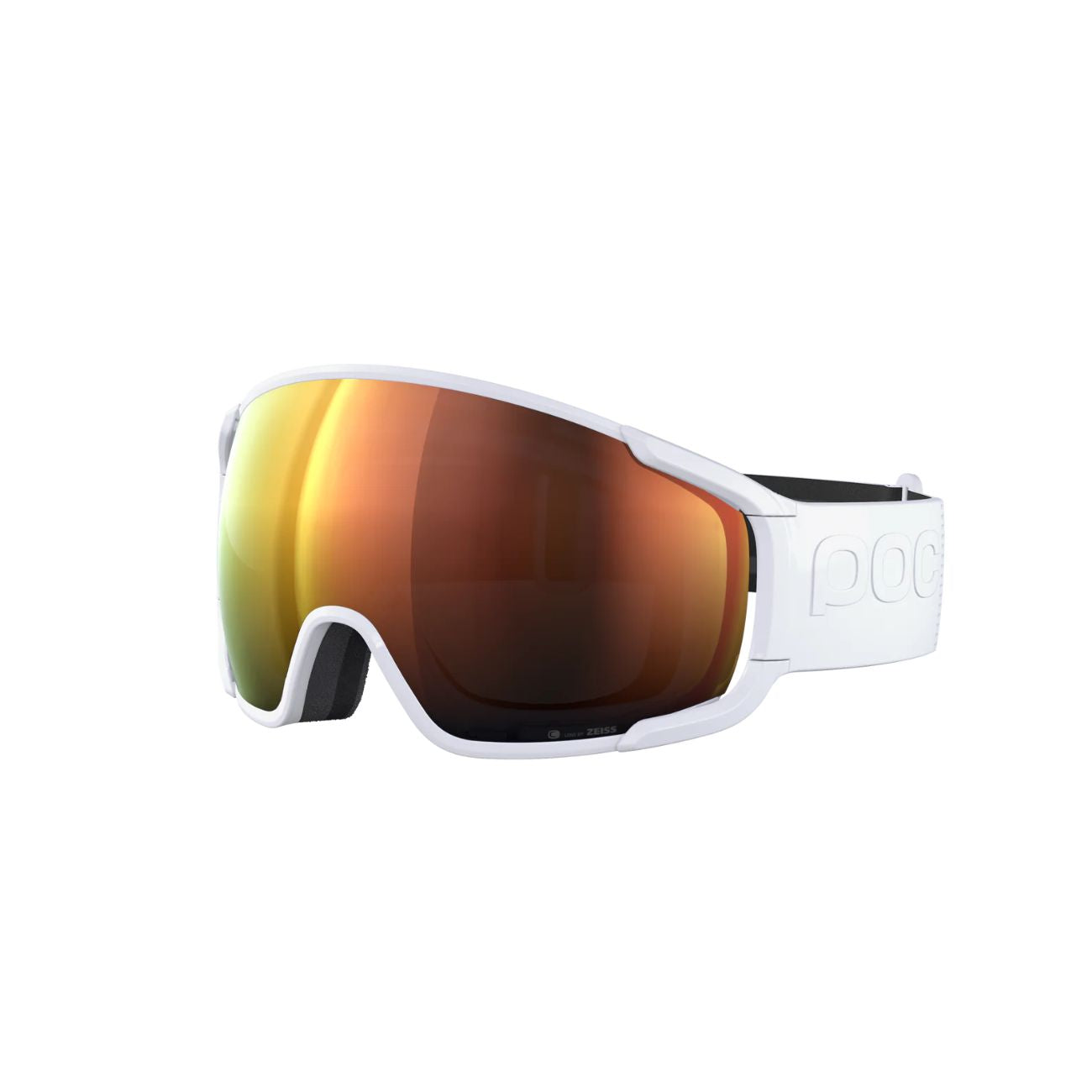 POC Maschera Da Sci Zonula Unisex Hydrogen White Partly Sunny Orange 40890 HYDROGEN WHITE/PARTLY SUNNY O 