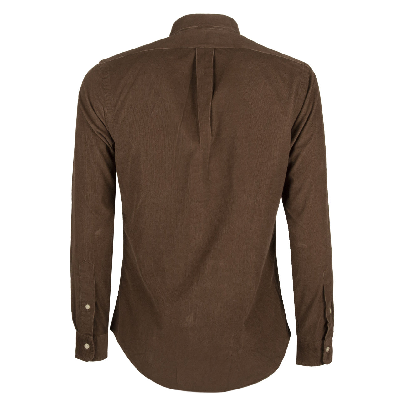 POLO RALPH LAUREN Camicia A Coste Uomo Chocolate Mousse 710818761 013 CHOCOLATE MOUSSE 