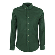 POLO RALPH LAUREN Camicia A Coste Uomo Hunt Club Green 710818761 018 HUNT CLUB GREEN 