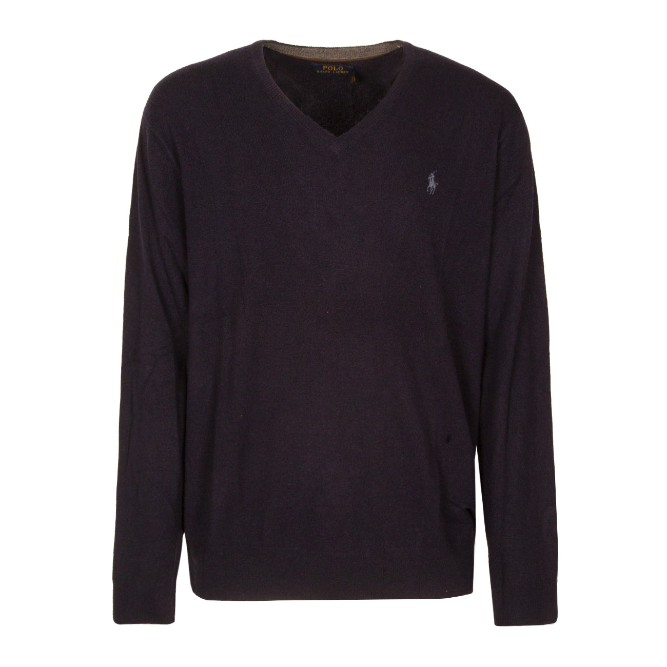 POLO RALPH LAUREN Pullover In Lana Uomo Hunter Navy 710876707 001 HUNTER NAVY 