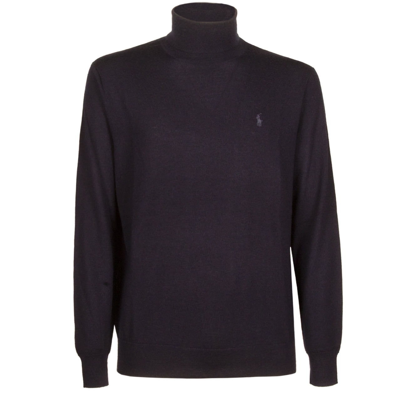 POLO RALPH LAUREN Dolcevita In Lana Uomo Hunter Navy 710876851 005 HUNTER NAVY 