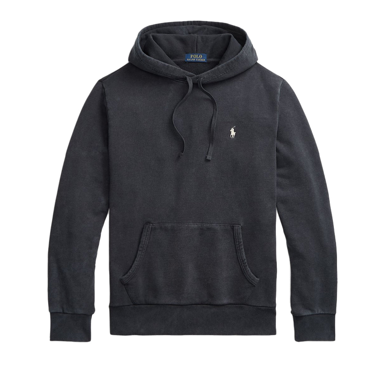 POLO RALPH LAUREN Felpa Con Cappuccio Uomo Faded Black Canvas 710916690 006 FADED BLACK CANVAS 
