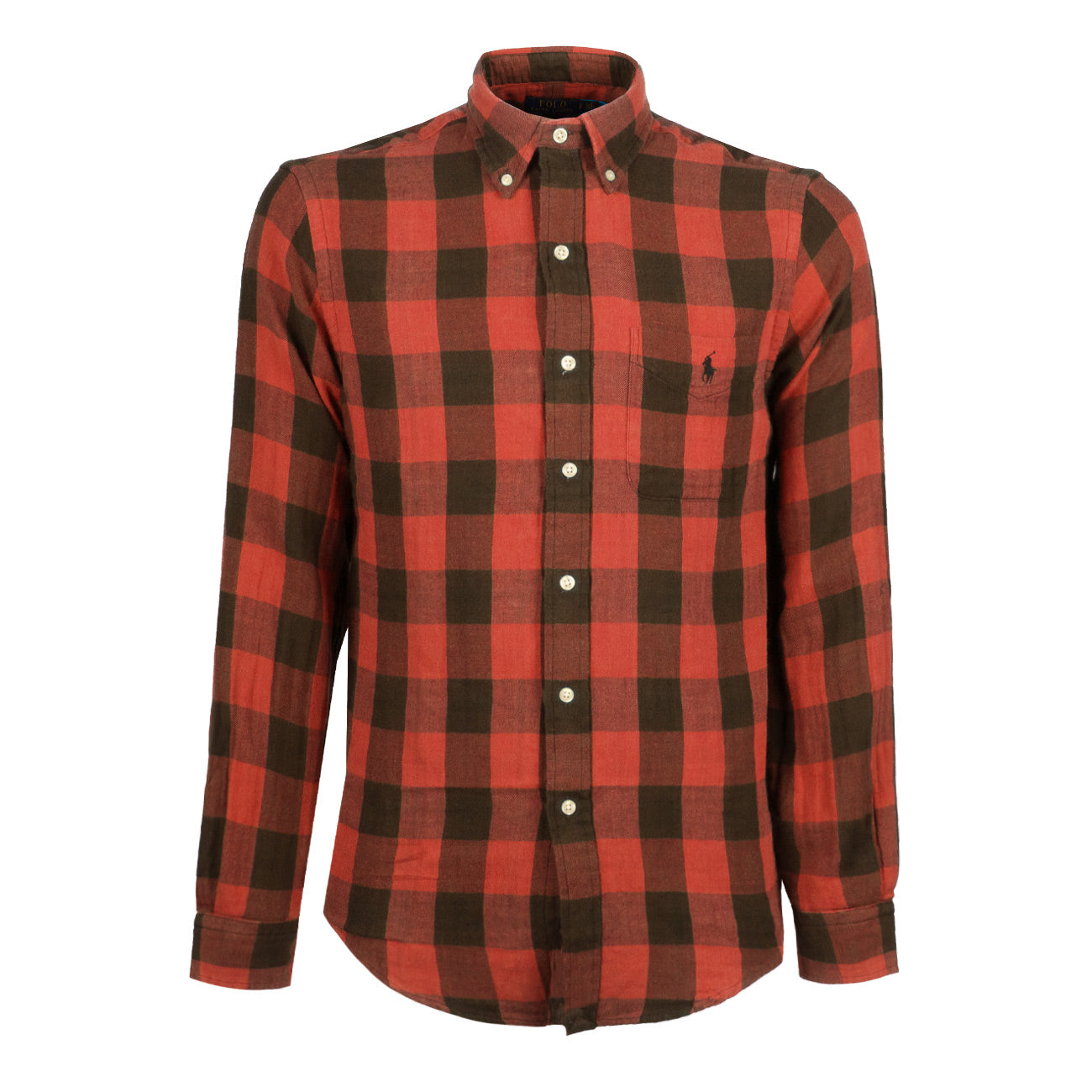 POLO RALPH LAUREN Camicia Sportiva Uomo Red Black 710922250 003 RED/BLACK 