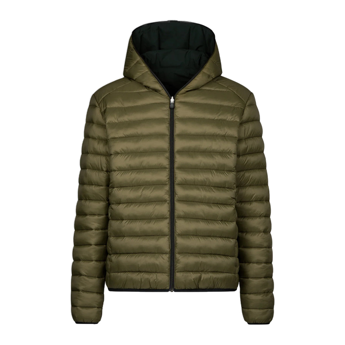 SAVE THE DUCK Bomber Ezra Uomo Green Black D33600MMATT17 50030 GREEN BLACK 