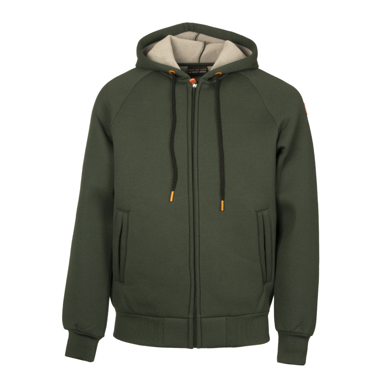 SAVE THE DUCK Felpa Con Cappuccio Pileus Scuba Unisex Green DF1504USCUB17 50053 GREEN 