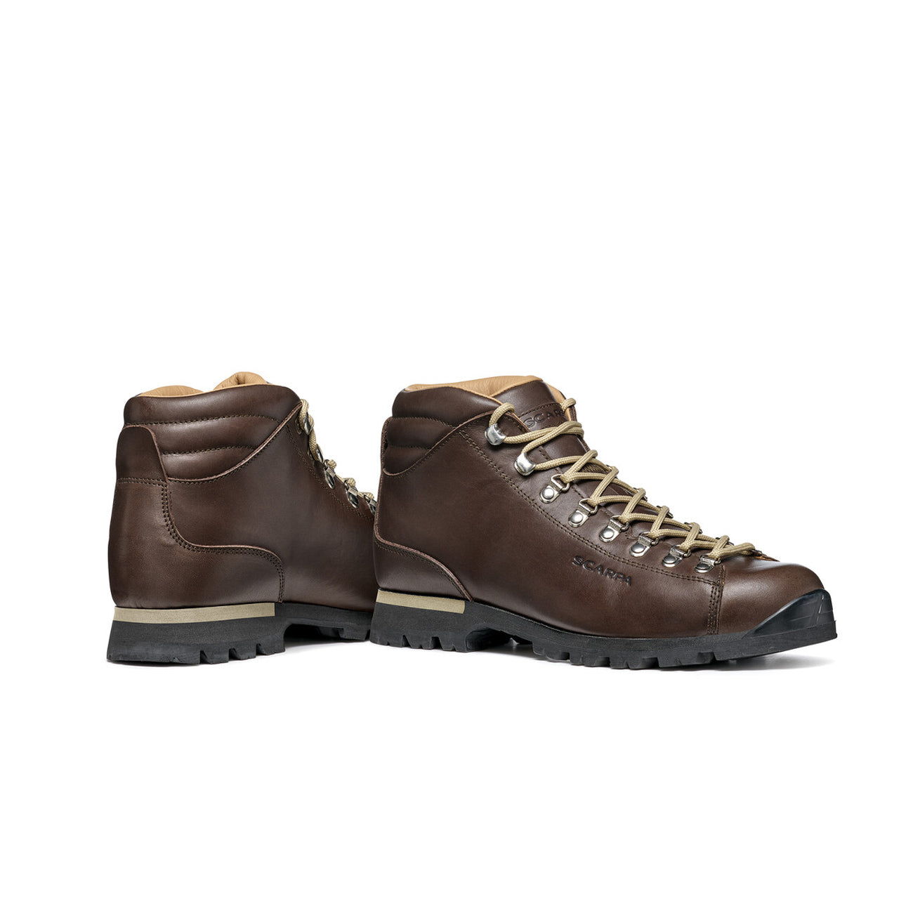 SCARPA Stivaletti Primitive In Pelle Unisex Brown Rope 32667-100 7 BROWN-ROPE 