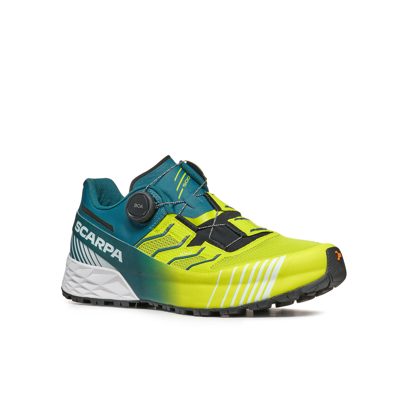 SCARPA Sneakers Ribelle Run Kalibra Ht Uomo Lime Green Deep Lagoon Arp 33084-350 2 LIME GREEN-DEEP LAGOON ARP 