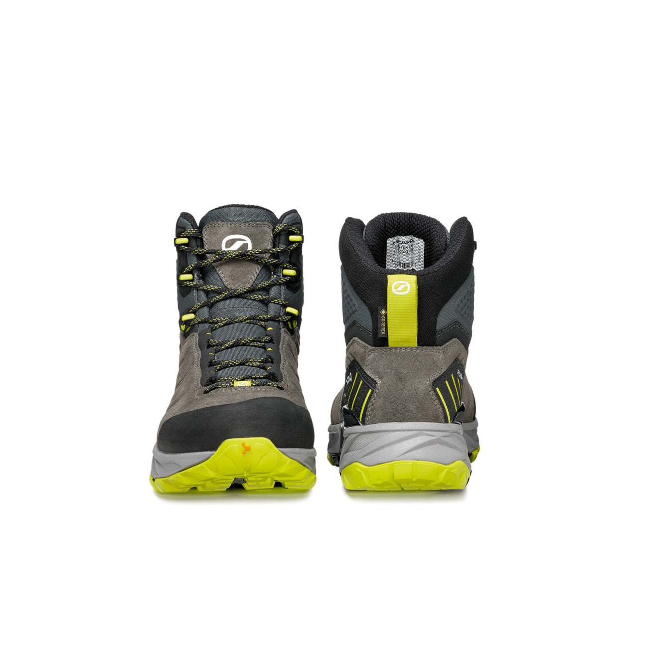SCARPA Scarpe Da Trekking Rush Trk Gtx Rha Free-Dome Uomo Titanium Lime 63143-200 4 TITANIUM-LIME 