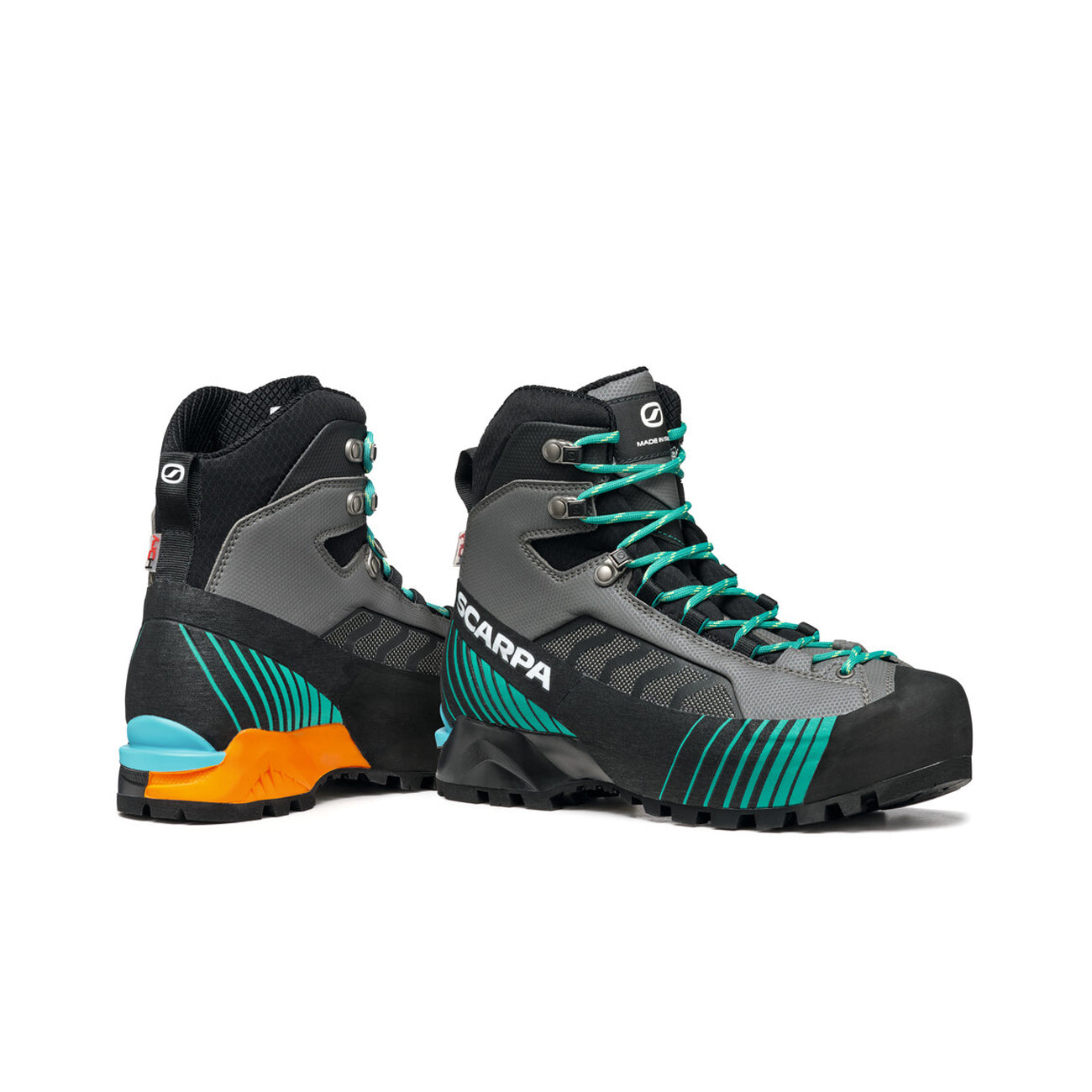 SCARPA Scarpe Da Trekking Ribelle Lite Hd Donna Iron Gray Tropical Green 71089-252 3 IRON GRAY-TROPICAL GREEN 