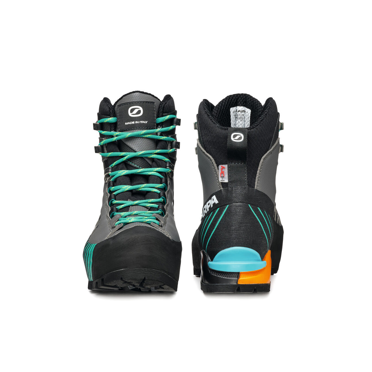 SCARPA Scarpe Da Trekking Ribelle Lite Hd Donna Iron Gray Tropical Green 71089-252 3 IRON GRAY-TROPICAL GREEN 