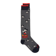 SOX IN THE BOX Calze Mickey Mouse Unisex Grigio Scuro FW230004 GRIGIO SCURO 