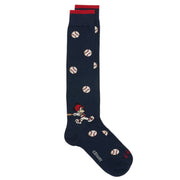 SOX IN THE BOX Calze Mickey Baseball Unisex Blu FW230008 4 BLU 