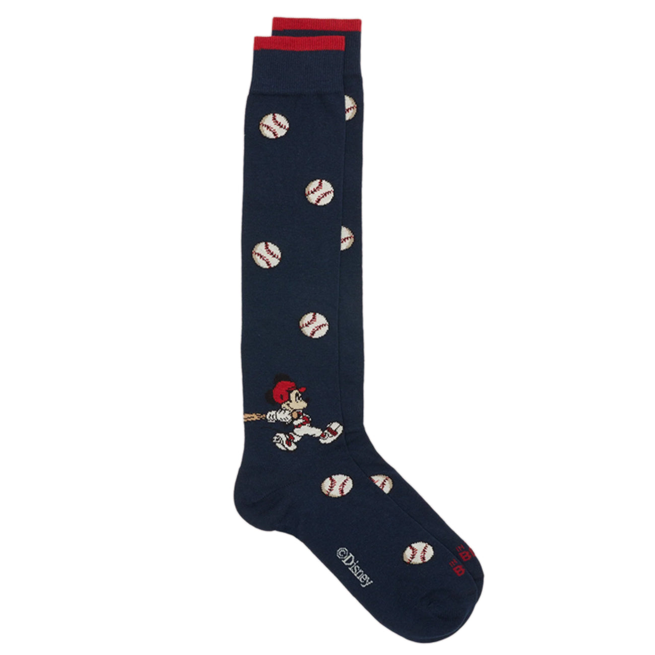 SOX IN THE BOX Calze Mickey Baseball Unisex Blu FW230008 4 BLU 