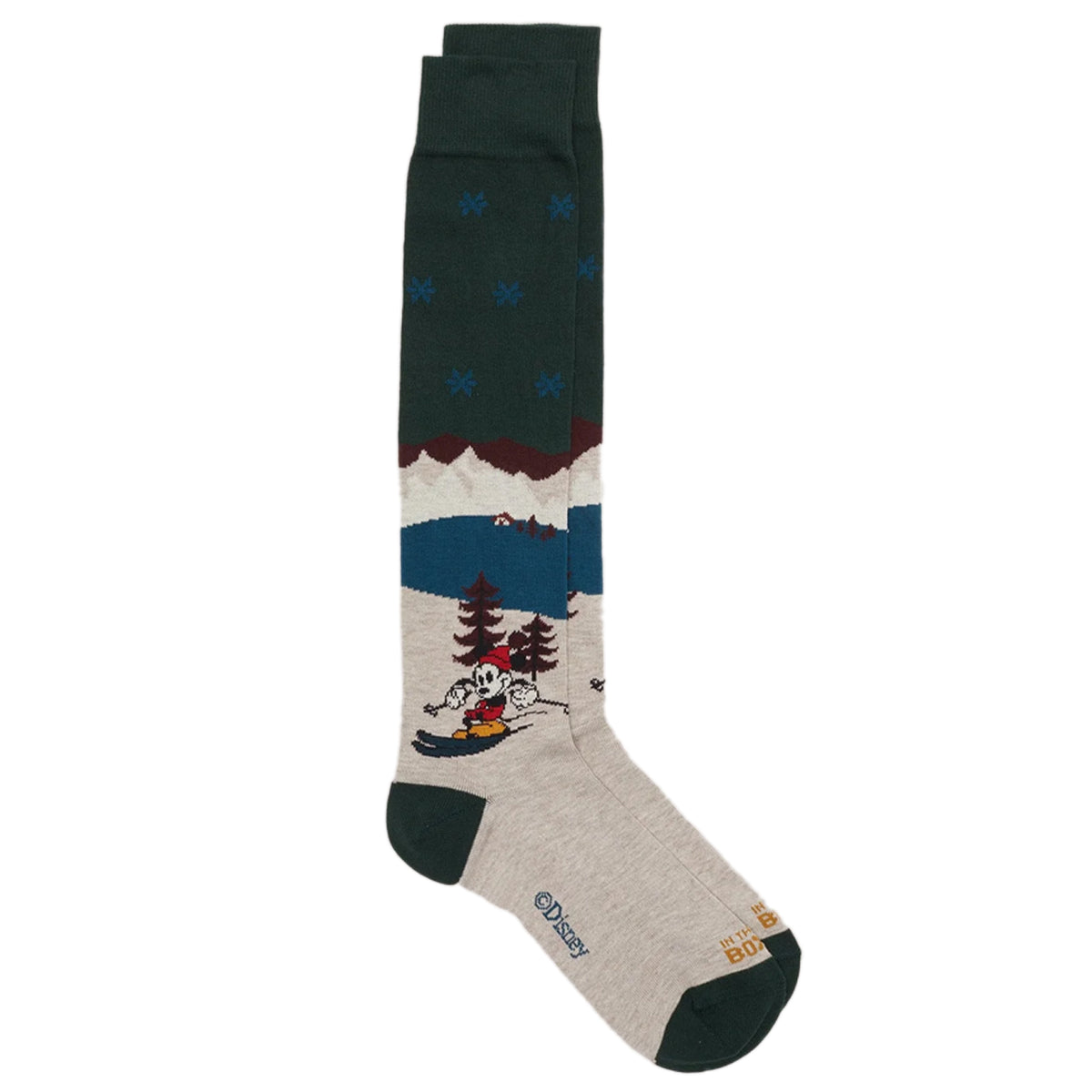 SOX IN THE BOX Calze Mickey Sky Unisex Verde Scuro FW230010 7 VERDE SCURO 