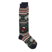 SOX IN THE BOX Calze Snoopy Puffer Unisex Verde Scuro FW230014 7 VERDE SCURO 