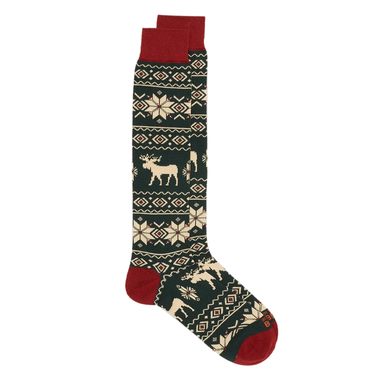 SOX IN THE BOX Calze Christmas Unisex Verde Scuro FW230022 7 VERDE SCURO 