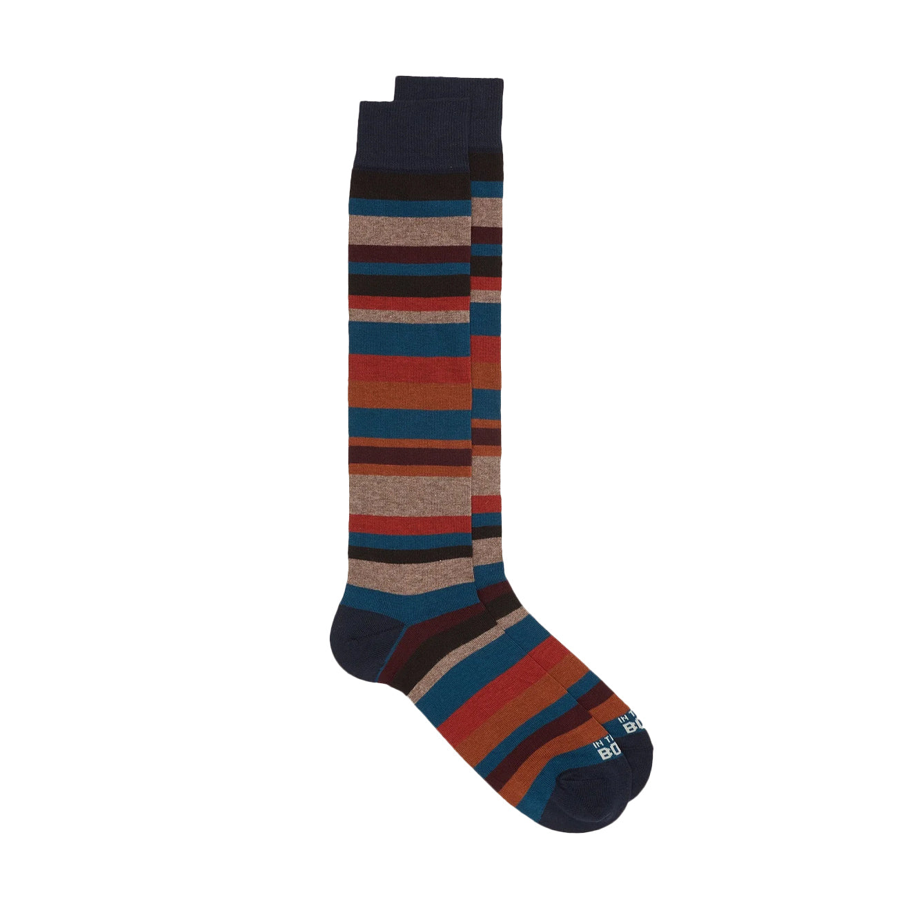 SOX IN THE BOX Calze Lunghe Stripes Multicolor Unisex Ottanio Multicolor FW230034 287 OTTANIO/MULTICOLOR 