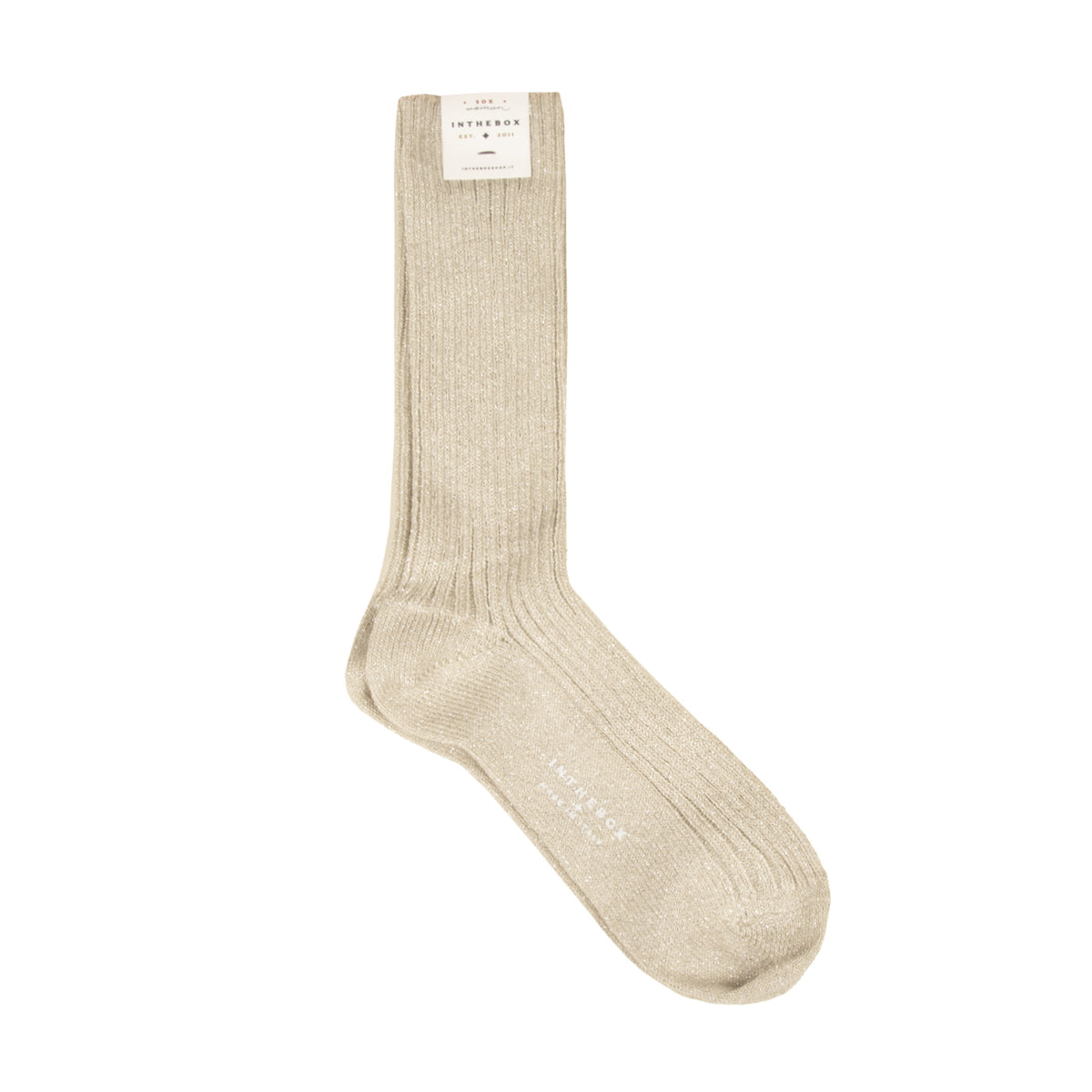 SOX IN THE BOX Calze Lunghe Basic Stardust Donna Panna FW230084 142 PANNA 